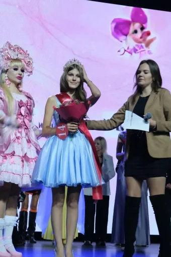 Победитель конкурса Мисс Топ Медиа Москвы - Арина Аулова
